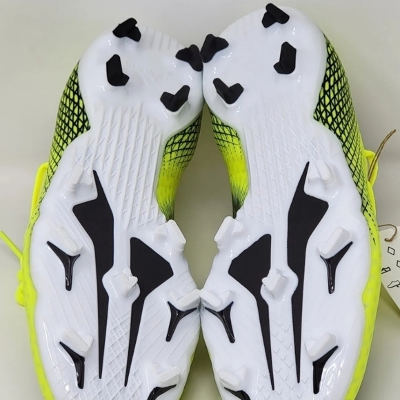 Adidas X Ghosted.3 FG Soccer Cleats Neon Green Black FW6948 Men’s Size 13 main image 12